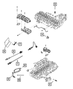 68067129AB - Electrical: Egr Temperature Sensor for Mopar Image