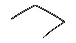 8Y4877459 - Body: Frame Assembly Gasket for Audi Image