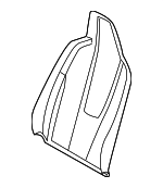 9Y0881989AK1D0 - Body: Seat Back Panel for Porsche Image