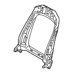 PAB881045 - Body: Seat Back Frame for Porsche Image