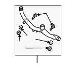 7L6145792E - Cooling System: Connector Pipe for Audi Image