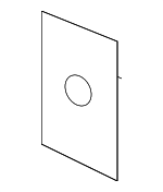 95880609701 - Body: Front Rail Filler for Porsche: Cayenne Image