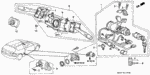 35010SR3A00 - : Lock Set for Honda Image