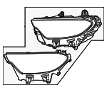 2549064301 - Electrical: Headlamp Assembly for Mercedes-Benz Image
