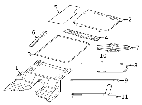 Interior Trim - Rear Body for 2018 Jeep Wrangler #0
