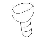 90148A0017 - Body: Striker Screw for Scion: iM, iQ, xB | Toyota: 4Runner, Avalon, bZ4X, C-HR, Camry, Corolla, Corolla Cross, Corolla iM, Crown, Crown Signia, GR Corolla, Grand Highlander, Highlander, Land Cruiser, Mirai, Prius, Prius AWD-e, Prius C, Prius Plug-In, Prius Prime, Prius V, RAV4, RAV4 Prime, Sequoia, Sienna, Venza, Yaris Image