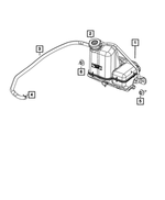 6503676 - Cooling: Hex Flange Nut for Mopar Image
