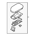 846602E200WK - Body: Armrest Assembly for Hyundai: Tucson Image