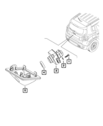68627228AA - Electrical: Rear View Camera for Mopar Image