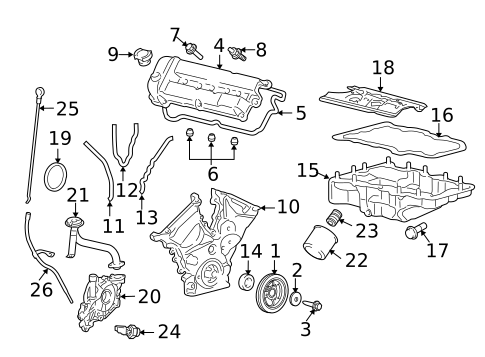 Hardware, Fasteners & Fittings for 2008 Mercury Mariner #0