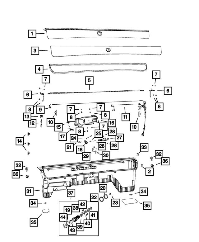 68372819AA - : Threaded Insert for Mopar Image