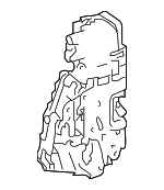 2517301335 - Body: Lock Assembly for Mercedes-Benz Image