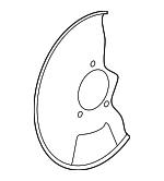 84711708 - : Splash Shield for Acura Image