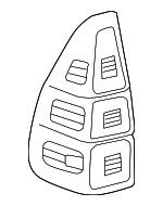 8155160730 - Electrical: Tail Lamp for Lexus: GX470 Image