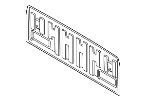 RL3Z1540300A - Body: Panel Assembly Back for Ford Image