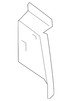 FL3Z16278B11A - Body: Ford F-250 Super Duty Reinforced Plate for Ford Image