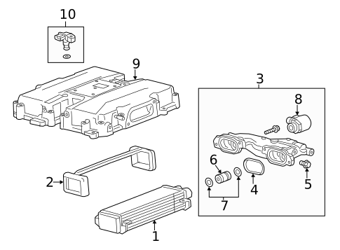 Intercooler for 2014 Cadillac CTS #0