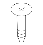 91172AJ00A - : Roof Rail Screw for Subaru Image