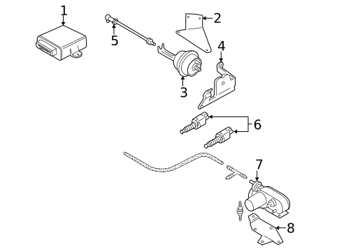 Cruise Control System for 1999 Volkswagen Passat #0