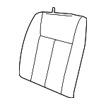 1RR78XDVAA - Body: Seat Back Cover for Ram: Dakota Image