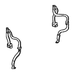 88898886 - Electrical: Seat Belt Assembly for Chevrolet: S10 | GMC: Sonoma Image