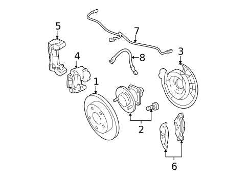 Brake Hydraulics for 2009 Chevrolet Equinox #0