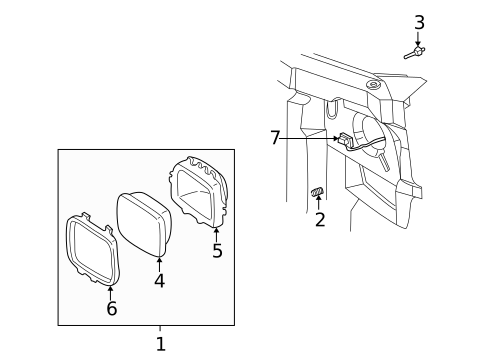 Electrical Connectors for 2017 GMC Savana 2500 #0