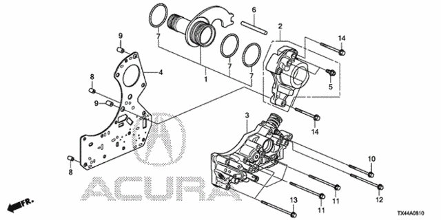 AT Regulator Body for 2014 Acura RDX #0