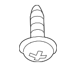 1245105163 - Body: Mount Bracket Screw for Genesis: Electrified G80, Electrified GV70, G70, G80, G90, GV60, GV70, GV80, GV80 Coupe | Hyundai: Accent, Azera, Elantra, Elantra GT, Elantra N, Genesis, Genesis Coupe, Ioniq, Ioniq 5, Ioniq 6, Kona, Kona Electric, Kona N, Palisade, Santa Cruz, Santa Fe, Santa Fe Sport, Santa Fe XL, Sonata, Tiburon, Tucson, Veloster, Veloster N, Venue Image