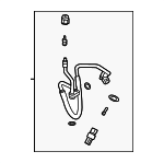 MB3Z19972L - : Discharge Hose for Ford: Bronco Image