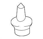 9015945009 - Body: 1996-1999 2005 Toyota RAV4 - Wheel Flare Fastener for Toyota Image