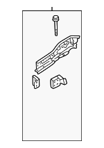 2005 Mazda Tribute - Rail Assembly