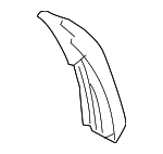 9555043080001C - : Mud Guard for Porsche: Cayenne Image