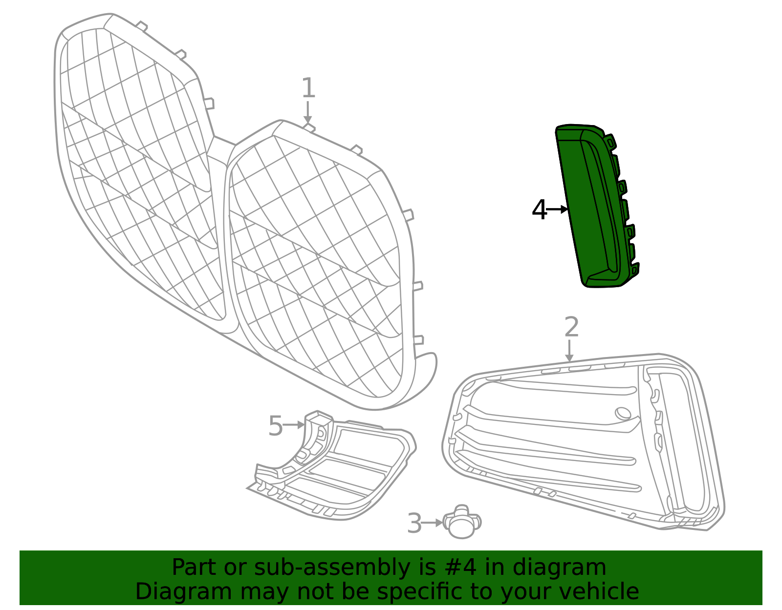 2022-2026 BMW Opening Trim 51-11-8-081-687 | BMW DISCOUNT PARTS