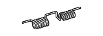 5894906020 - Body: Armrest Assembly Spring for Toyota Image