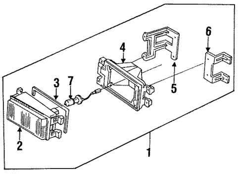 Fog Lamps for 1990 Honda Prelude #0