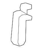 IPN500010 - Cooling System: Lower Insulator Clip for Land Rover: LR3, Range Rover Sport Image