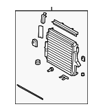 PCC500550 - : Radiator Assembly for Land-Rover Image