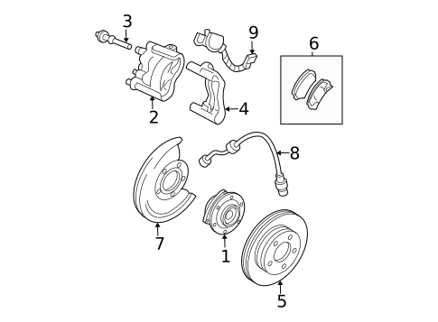 Disc Pads & Brake Shoes for 2008 Chevrolet Trailblazer #0