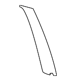 75924AN010 - : Black Out Tape for Toyota Image