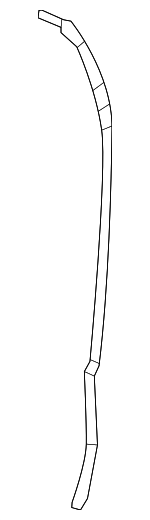 678960C030 - Body: Front Weather-strip for Toyota: Sequoia, Tundra Image