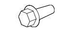 91560SYAJ01 - Body: Lift-gate Trim Panel Clip for Acura Image