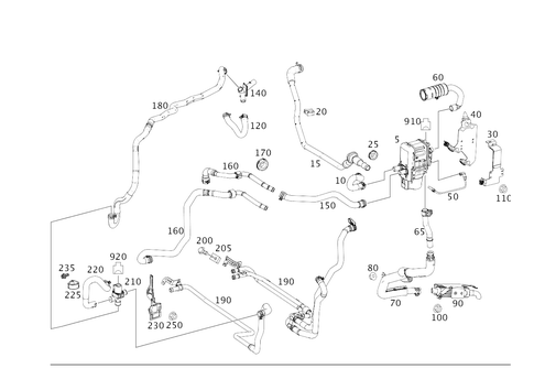 Stationary Heater for 2012 Mercedes-Benz ML550 #0