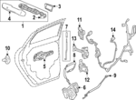 26458167 - : Lower Hinge for Honda: Prologue Image