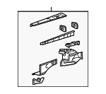 5370148051 - Body: Apron Assembly for Toyota: Highlander Image