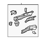 5702848907 - Body: Fender Rail for Toyota Image