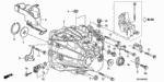 21104PPP000 - Transmission - Manual: PLATE M, OIL GUIDE for Acura Image
