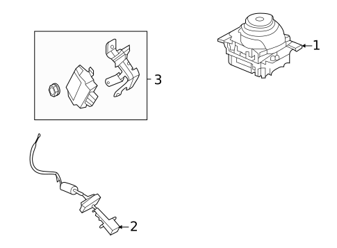 Gear Shift Control for 2021 Ford Edge #0