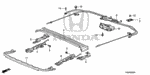 70400TA0A21 - : Cable Assembly, Sunroof for Honda Image