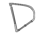 51348186183 - Body: Window Frame for BMW: 525i, 528i, 530i, 540i, M5 Image